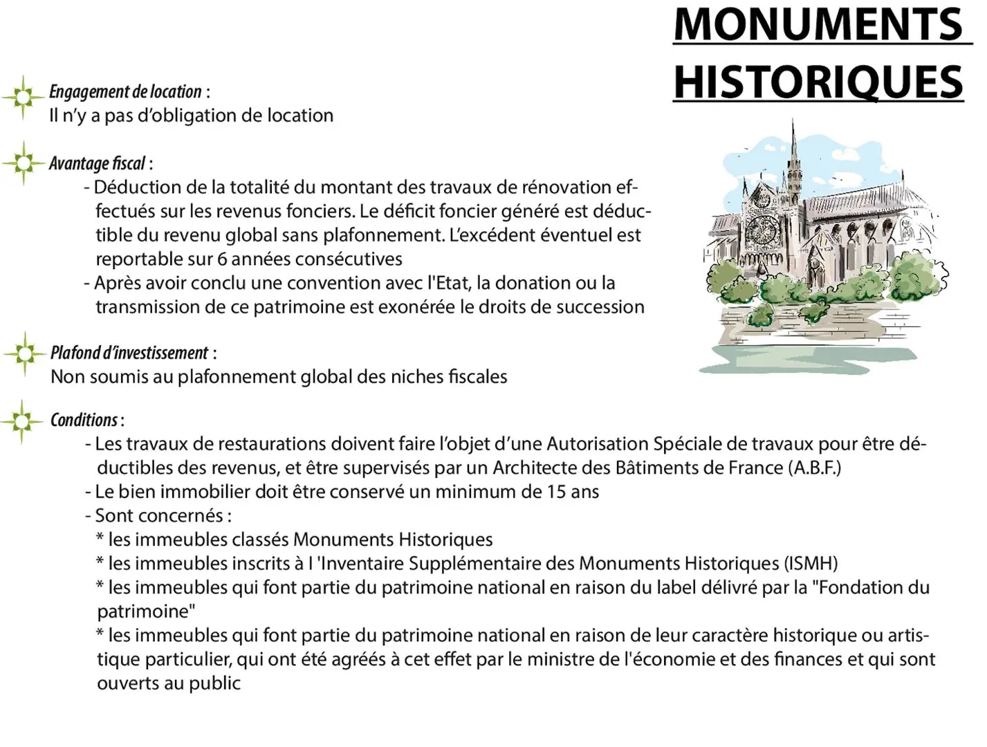 Loi Monuments Historiques : la Rolls-Royce des lois de défiscalisation 3 avantages monuments historiques